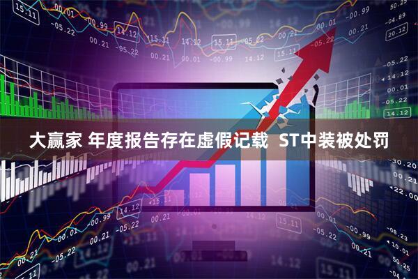大赢家 年度报告存在虚假记载  ST中装被处罚