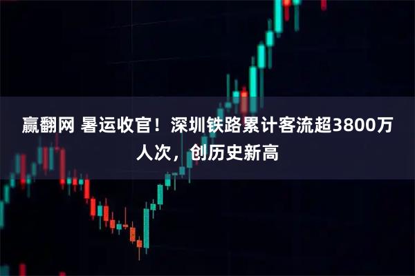 赢翻网 暑运收官！深圳铁路累计客流超3800万人次，创历史新高